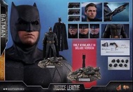 Hottoys JUSTICE LEAGUE BATMAN MMS456 正義聯盟 Deluxe Version 豪華版 外膠袋未開