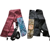 RumpunBuluh Sarung Busur Quiver Batik Bow Sock Panah Tradisional Quiver 2 Dalam 1 Buat Bow Tradision