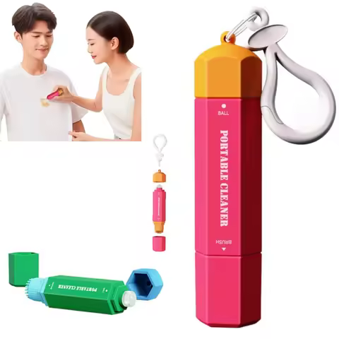 15ml Stain Remover Pen Instant Double Head Emergency Stain Remover With Brush Head Portable Water-fr