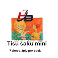 MINI POCKET TISSUE POCKET TISSUE/ TRAVELER TISSUE - 3 Ply Thick