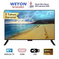 Weyon TV LED 21 inch HD TV Buat Monitor CCTV MURAH!!!
