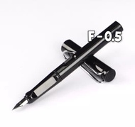 ปากกาหมึกซึม ปากกาคอแร้ง (ปากกา 1 + หลอดสูบ 1 + หมึกหลอด 2) ขนาด 0.38  0.5
