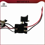[SONONIA] DC 7.2-24V Cordless Switch with Replacement Power Tool Parts 58.7x39x15.9mm