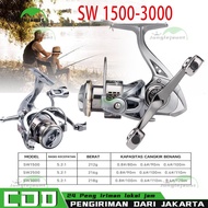 6KG S1500 S2500 S3000 5.2:1 High Speed Metal Fishing Reel