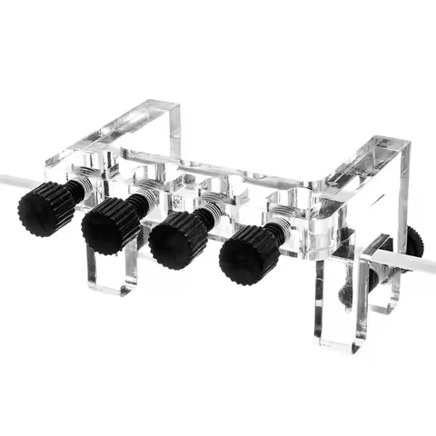 Marine Sources Dosing Pump Hose Tube Holder for Aquarium Tank Fixed Frame /4 Burette Hanging Cylinde