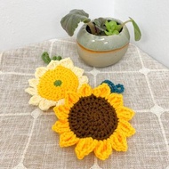 獨家設計 | 手工鉤織向日葵花形掛飾搓手液套(內附20ML搓手液)