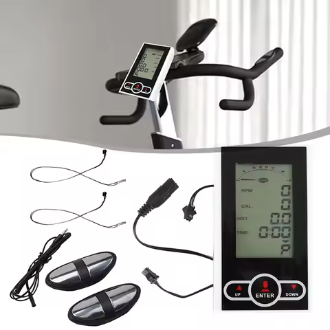 Exercise Bike Monitor Speedometer Display 137x80mm Plastic Stationary Elliptical Trainer Cardio Equi