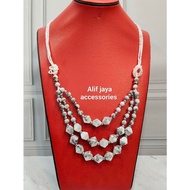 Ethnic necklace Wanita ethnic fashion necklace/ ethnic necklace/ LATEST longWanita