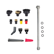 For Steam Cleaner Accessories Conversion Head and Connecting Pipe Brush