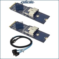 [Szlinyou1] M.2 NVMe to SFF 8087 3.0 Expansion Card Controller Adapter Card 4x 3.0 Interfaces for Wi