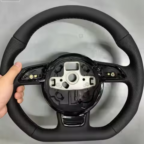 Leather Steering Wheel for Audi B8 A6 C6 A3 8V A3 8P A4 B9 B6 A5 S3 8v A6 C8 A3 A5 B8 Rs3 S5 B85 8v
