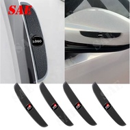 [Ready Stock] 4 Pcs / Set  GR Sport Logo rubber Car Door Guard Anti-collision Strip Universal Car Do