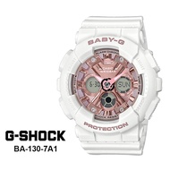 นาฬิกา นาฬิกาข้อมือผู้หญิง BABY-G BA-130-1ADR BA-130-7A1 BA-130-4ADR สายเรซิน