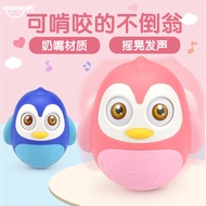 ღTammy Tammyღtaiwan HUANGER Wink Owl Tumbler Toy Bell Baby Rattle Soothing