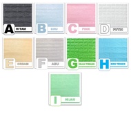 Gratis Semua - Wallpaper 3D Foam / Wallpaper Dinding Kecil Dekorasi / Wallpaper Dinding Foam