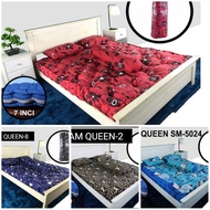 ListonX  UK TILAM KEKABU QUEEN SET + SINGLE SET EXTRA TEBAL 7 INCI KAIN COTTON SEJUK READY STOCK