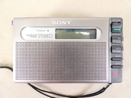 SONY FM/AM 小型收音機 SRF-M100 音訊設備 音訊