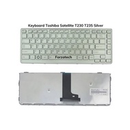 Toshiba Satellite T230 T235 9Z.N4XPC.001 Silver Keyboard New with Warranty