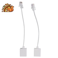 2 socket 8P4C / RJ45 male RJ11 6P4C to female M / F Adapter telephone Ethernet