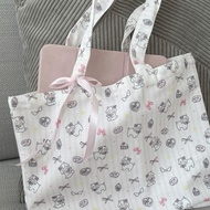 Mocorie - Camieich Mini Coquette Totebag Coquette Ribbon Totebag Ribbon Bow Totebag Mini Coquette Ri