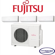 FUJITSU INVERTER SYSTEM 3 AIRCON AOAG28JBTA3/ASAG09 X 3 + INSTALLATION