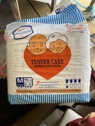 成人紙尿褲 M碼 Tender care 1包全新+ 包大人半包
