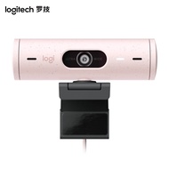 Logitech BRIO 500 HD กล้องถ่ายทอดสด4K แล็ปท็อปไดรฟ์ฟรีกับเครือข่าย Mac เว็บแคมประชุม
