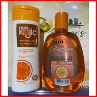 ✌ ◆ ◮ RDL KOJIC WHITENING LOTION 100ml + RDL FACIAL CLEANSERGLUTA+KOJIC 150ml