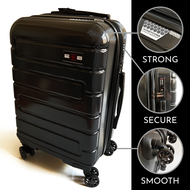 กระเป๋าเดินทาง กระเป๋าเดินทางล้อลาก หมุน360องศา ทำจากPC เบา แข็งแรง Luggage 20 - 29 นิ้ว