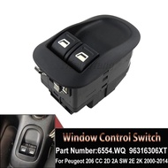 Electric Power Window Switch Master Button Control For Peugeot 206 CC SW 206CC 206SW 6554.WQ 6554WQ 