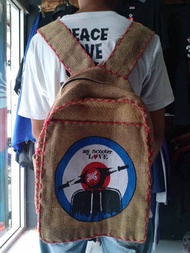 TAS GONI - RANSEL - TAS SLANK - RANSEL GONI SLANK - TAS RANSEL GONI SLANK - VESPA - TAS GONI - RAN