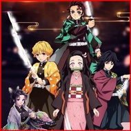 YB1 Demon Slayer Cosplay Costume Shinobu Kocho Haori Tomioka Giyu Tanjiro Full Set Outfit BY1