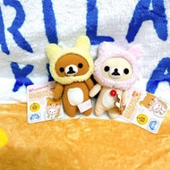 Rilakkuma 鬆弛熊 懶懶熊 拉拉熊 輕鬆小熊 Korilakkuma 牛奶熊 白熊 懶妹 中古景品 10週年 兔兔造型