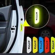 MATA Cat Eye Open Reflector Stickers, 4 Pcs Reflective Safety Stickers, Car Door Open Writing 4Pcs O