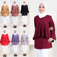💥BLOUSE PEPLUM IRON LESS
