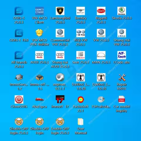 2026 latest version Odis Service 25.2.1 or S 7.2.1 Odis Engineering 19.0.0 or 12.2.0 database of 505