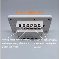 Zigbee 2.4GHz Smart Touch Light Wall Switch Work with Alexa and Google Home US Standard On Off 1/2/3