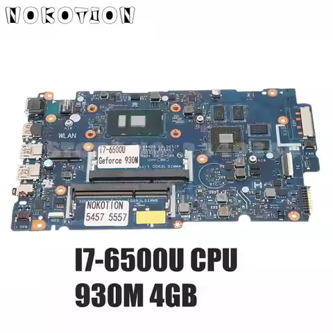 CN-0X9C75 CN-02XPMY 02XPMY BAV00 LA-D051P MAIN BOARD For Dell Inspiron 5557 5457 laptop motherboard 