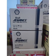 OLI OIL SHELL AX7 AX 7 1 LITER  10W-40 ISI 12