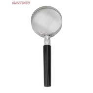 Handheld Magnifying Glass with 10X Magnification Great for Close Reading