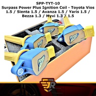 Surpass Power Plus Ignition Coil/ Plug coil-Toyota Vios 1.5/Sienta 1.5/Avanza 1.5/ Yaris 1.5 /Bezza 