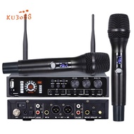 Wireless Microphone System Single Cordless Microphone Set Single Cordless Microphone Set UHF Professional Dynamic Mic Metal for Karaoke Home Church