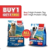BUY 1 MAJES DOG FOOD HIGH PROTEIN 7KG FREE 1 MAJES DOG FOOD HIGH PROTEIN 1.5KG