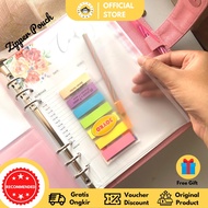 NEW Zipper pouch for binder A5 6 Ring A5 20ring B5 26ring A6 6ring