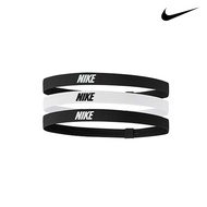 NIKE ELASTIC Headband 2.0 3PK Black White Sports Hair Accessories N1004529036OS