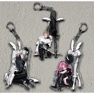 3" Ivan, Till And Hyuna Clear Acrylic Keychain ALNST Charm