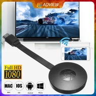Adaptador Dongle Chromecast G2 TV Streaming Wireless Miracast Airplay Google HDMI