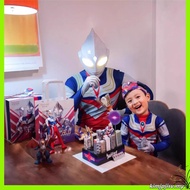 Adult Cyro Obudiga Ultraman Clothes Mask cos Performance Costume Luminous One-Piece Tight Performanc