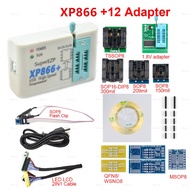 XP866 USB SPI Programmer + 12 Adapter Support 24 25 93 95 EEPROM Flash Bios for Windows 2000 XP Vista 7 8 10 Competitive Price