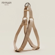 PRYNWAN Pets - Dog Harness Tone On Tone สายรัดอก สัตว์เลี้ยง สีเบจ